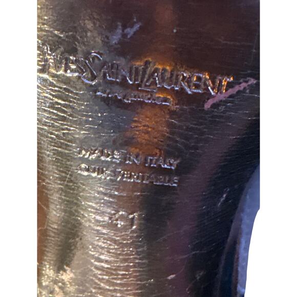 Vintage YSL size 10 high heels - Picture 3 of 4